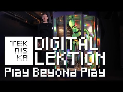 Visualizando a base de dados Play Beyond Play no Museu Tekniska