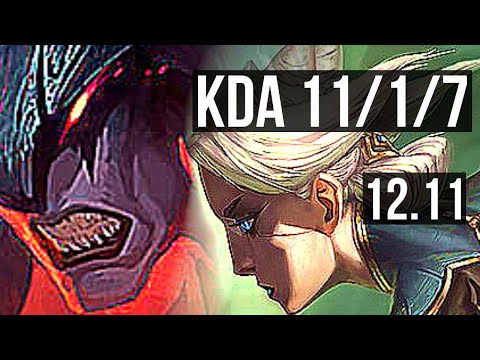 AATROX vs CAMILLE (TOP) | 11/1/7, 2.6M mastery, 900+ games, Dominating | NA Master | 12.11
