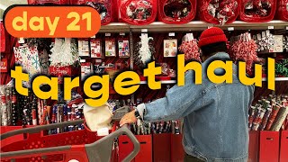 Target Haul 🎯 December Daily Day 21