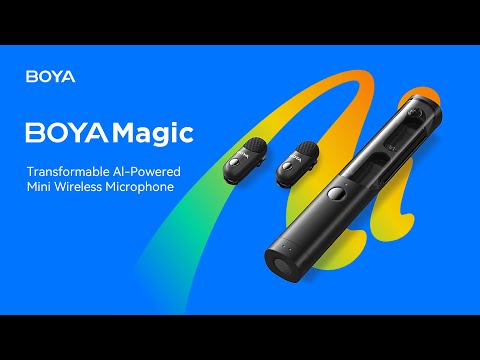 Бездротовий мікрофон-трансформер BOYA Magic-03 Type-C/TRS Black