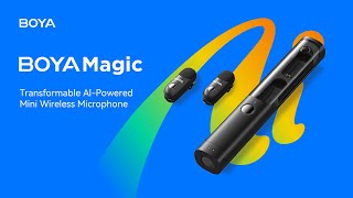 Download lagu BOYA Magic｜Transformable AI-Powered Mini Wireless Microphone mp3