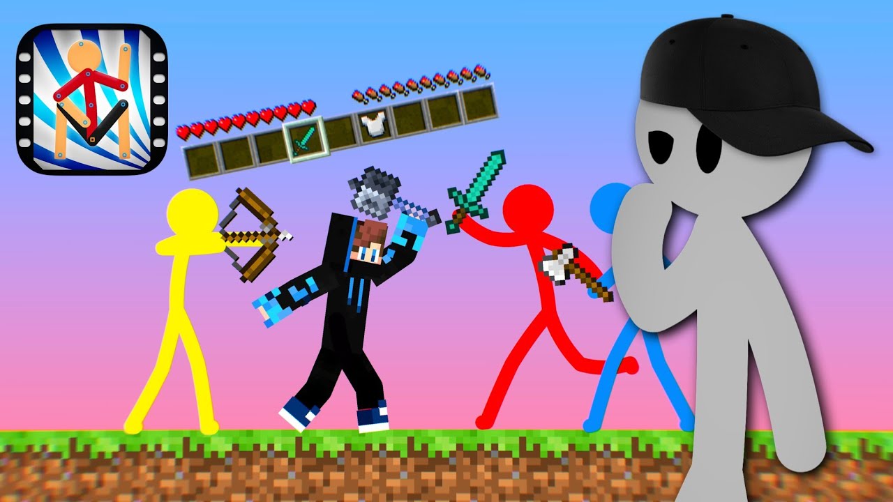 How to Animate Minecraft Like Alan Becker?  | Sticknodes Tutorial 2025