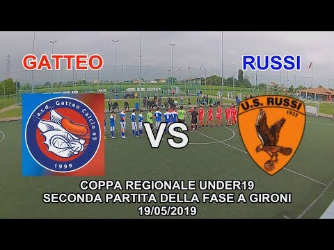 Gatteo vs Russi Coppa Emilia Under 19 Fase a gironi seconda giornata