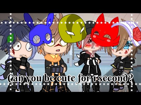 ||Can you be cute for 1 second?||Past Mason X Past Michael||Ft. Simon & Mark||Past AU||Inspired||