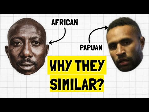 Why do Africans and Papuans look alike? History of Papuan