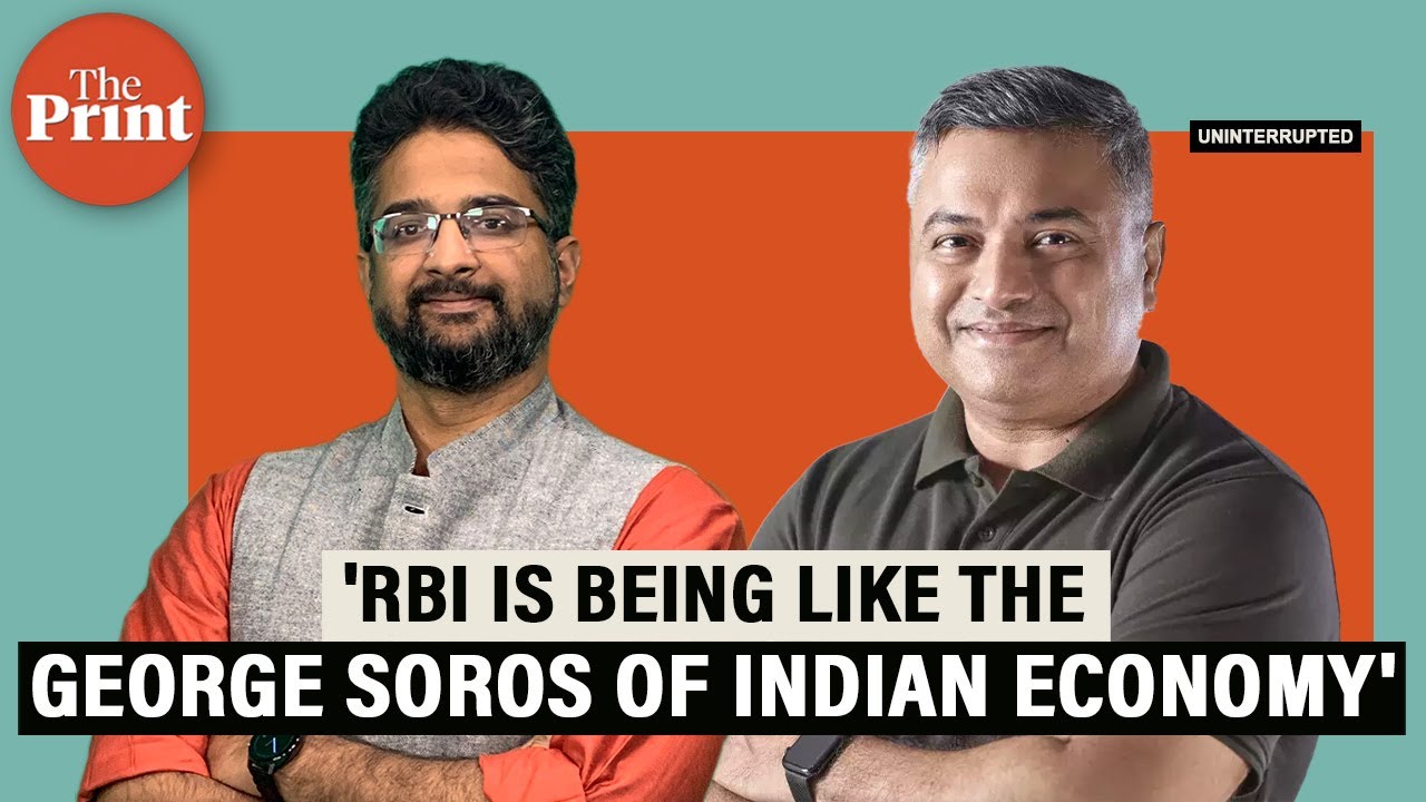 "RBI is being like the ‘George Soros’ of the Indian economy, undermining the currency”