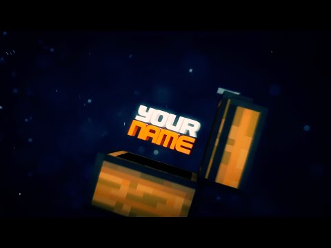 FREE 3D Minecraft Box Intro Template #66 Video