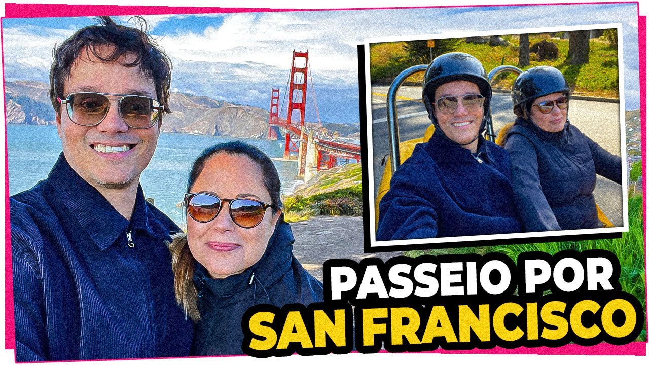 UM DIA INTEIRO VISITANDO OS MELHORES LUGARES DE SAN FRANCISCO NOS EUA
