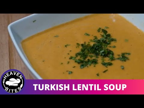 You never stop eating this Turkish Lentil Soup, Ramad soup recipe