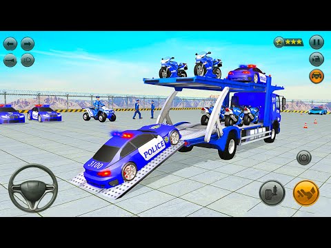 Police ATV and SUV Transport Simulator #2 - Car, Truck and Plane Drive - Android Gameplay