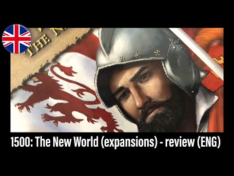 Wojennik TV # 340: 1500: The New World (expansions) - review (ENG)
