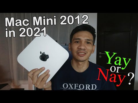 Mac mini 2012 in 2021 for web development