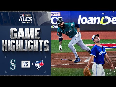 Mariners vs. Blue Jays ALCS Game 2 Highlights (10/13/25) | MLB Highlights