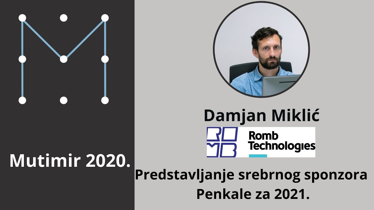 Mutimir 2020. - predstavljanje sponzora: Romb Technologies