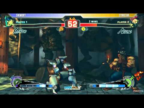 HADOCON IV (SSFIV:AE 2012) - Sikwidit (M. Bison) vs. Cynistar (Akuma)
