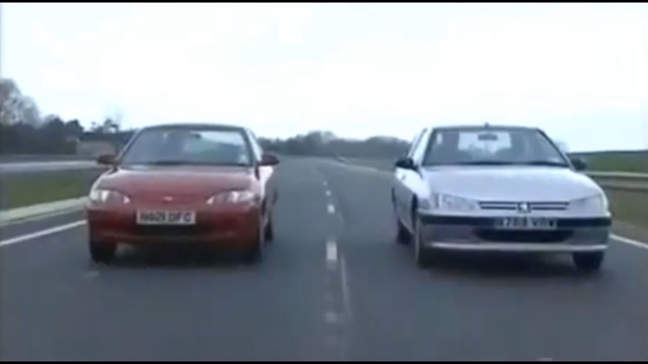Hyundai Lantra VS Peugeot 406 - Top Gear 1996