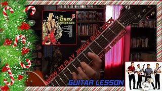 How To Play JINGLE BELL ROCK By THE VENTURES - Guitar Lesson