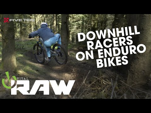 Walker, Hatton and Breeden - Vital RAW - Super Fast, Dry Trails with DH Racers - 4K