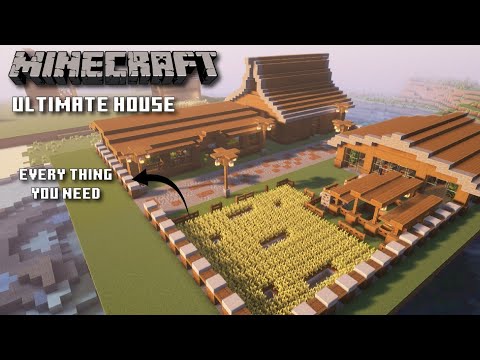Insane Black Sparkle House Build in Minecraft!