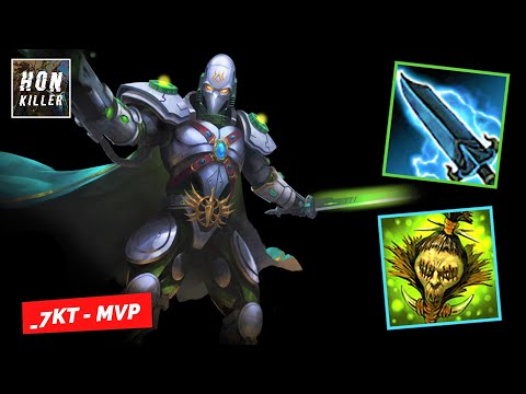 HoN Gunblade NULLFIRE BLADE with SHRUNKEN HEAD - MVP