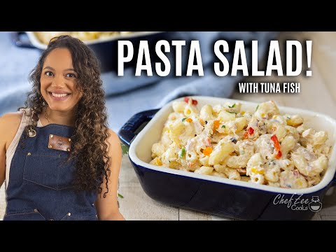 Tuna Fish Pasta Salad TWO Ways! | Ensalada de Coditos con Atún! | Chef Zee Cooks