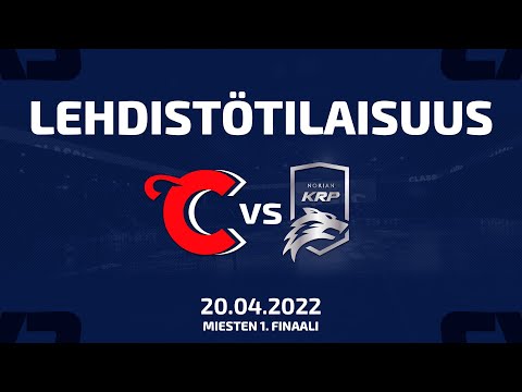 Lehdistötilaisuus 1. finaali / Classic - Nokian KrP 20.4.