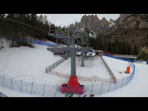 Risalita integrale seggiovia Leitner "Vajolet 1" Pera di Fassa (TN)