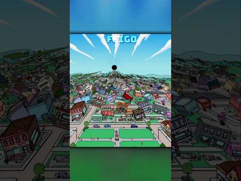 O BURACO NEGRO ENGOLE TODA SPRINGFIELD #simpsons