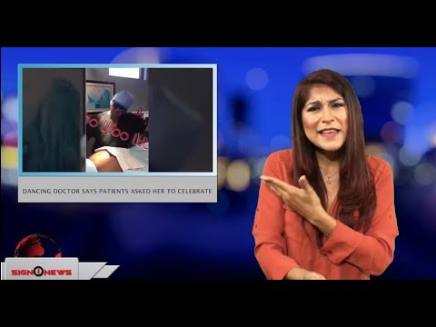 Dancing doctor says patients asked her to celebrate (ASL - 6.7.18)