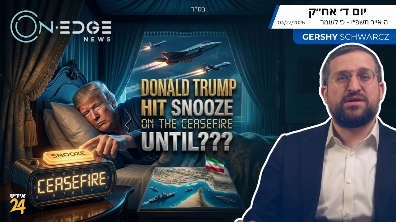 DONALD TRUMP HIT SNOOZE ON THE CEASEFIRE UNTIL???