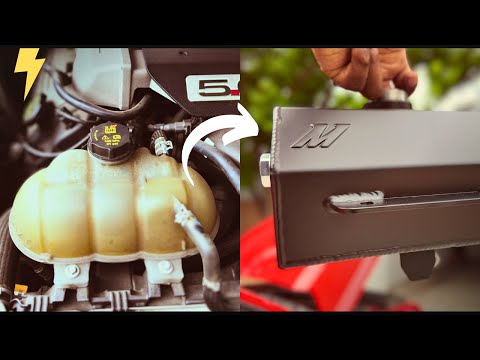 My Mustang GT gets upgraded with Mishimoto Coolant Tank