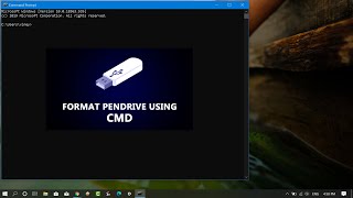 How to Format USB Flash Drive/Pendrive in Command Prompt (CMD)