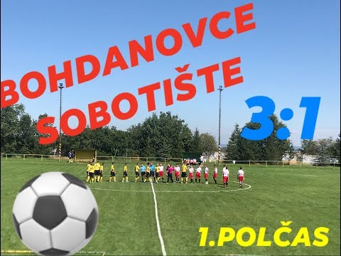 Bohdanovce - Sobotište 3:1 (3:0) 1.polčas