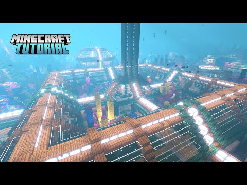 Minecraft | Ultimate Underwater Base Part-1 Exterior | Tutorial