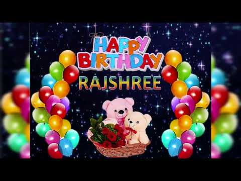 Happy Birthday Rajshree #Birthday #HappyBirthday #Rajshree