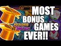 WOW! NONSTOP BONUS GAMES ON HOLD ON TO YOUR HAT SLOT MACHINE! JACKPOT