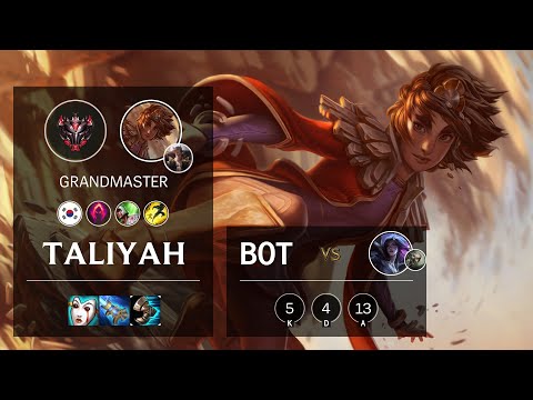 Taliyah Bot vs Kai'Sa - KR Grandmaster Patch 10.16
