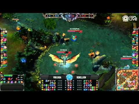 CGPL Spring 2013 - Bronze Match - Rebellion vs VGR.Giga Map 1