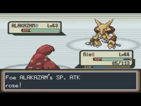 Let's Play Pokemon Fire Red episode 31-VS Sabrina