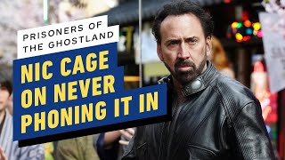Prisoners of the Ghostland Interview: Nicolas Cage on Never Phoning It In video