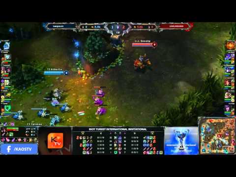 Team Turquality Vs. LowLandLions - RO16 - Riot Turkey Invitational 2