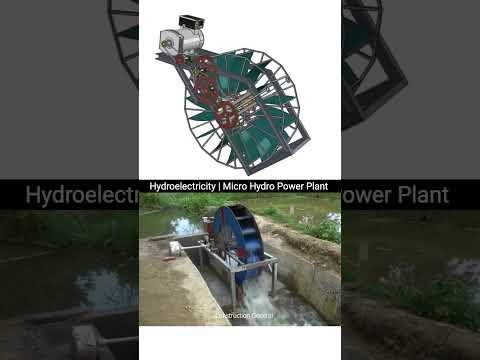 DIY Micro Hydro Power Plant: How to Harness Stream Energy for Electricity #renewableenergy
