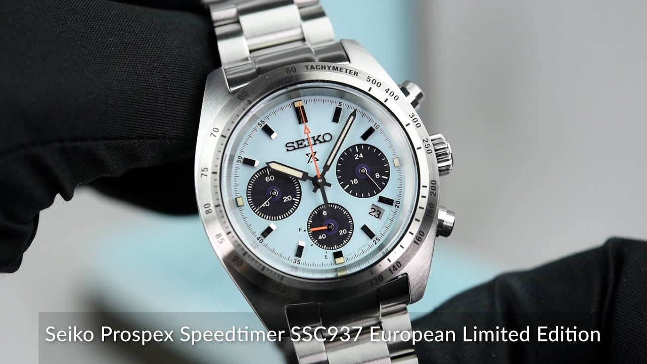 Seiko Prospex Speedtimer SSC937 European Limited Edition