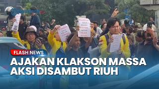 Gemuruh Klakson di Jalan Sudirman! Pemobil dan Pemotor Kompak Sambut Ajakan Demo Mahasiswa