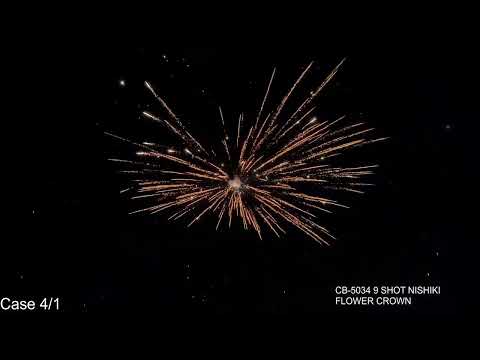 CB-5034 · 9 SHOT NISHIKI FLOWER CROWN