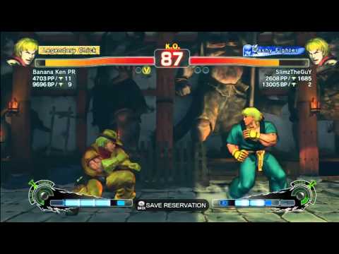 SSF4 AE: Banana Ken PR (Ken) VS SlimzTheGuY (Ken)