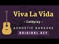 Viva La Vida - Coldplay [Acoustic Karaoke]