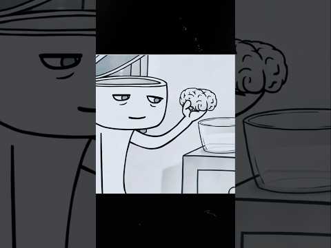 كيف تكون الحياة بلا دماغ #shorts