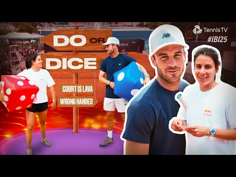 Backcourt Is Lava, Forehands Only: Navarro & Paul Play 'Do or Dice' Rome Edition! 🎲