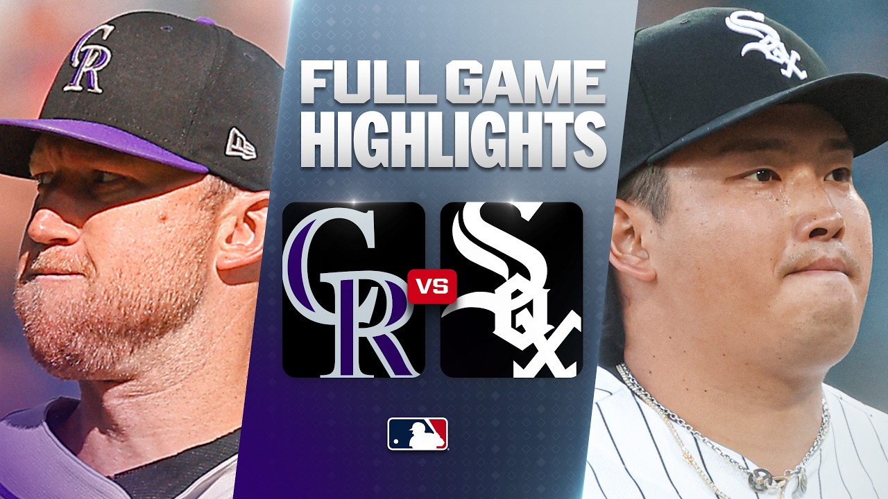9월 28일 시카고화이트삭스 VS 콜로라도 MLB야구하이라이트